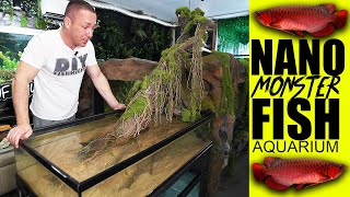 My new NANO MONSTER aquarium fish tank - the king of DIY