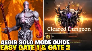 Easy Lost Ark Aegir Solo Mode Guide! Gate 1 & 2 Walkthrough