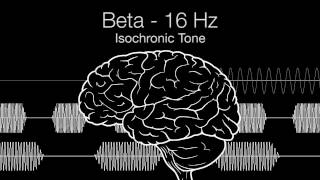 'Vitality & Aliveness' Beta Isochronic Tone - 16Hz (1h Pure | 432Hz Base)