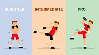 Beginner VS Intermediate VS Pro MMA Techniques Compared