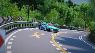Asseto Corsa - Mouse Steering (hakone ohiradai)