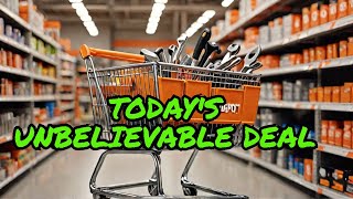 The Home Depot Deal of the Day is INSANE