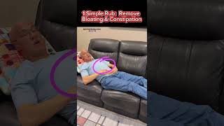 1 Simple Rub:  Remove Bloating & Constipation!  Dr. Mandell