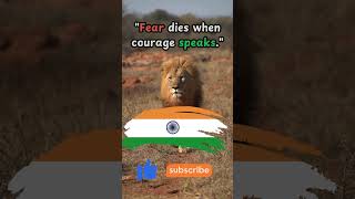 Freedom Roars -Unleash Your Inner Strength #IndependenceDay #Freedom #Motivation #ProudIndian