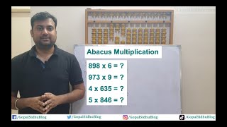 Abacus Level 5 (Part 2) | Hindi | Abacus Multiplication 2 digits by 1 digit [98 x 6]