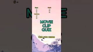 Guess the Movie By The Movie Clip | Movie Quiz Challenge