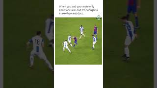 Lionel Messi and Iniesta dribbling through whole team #messi #messiedits