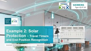 2.1 Siemens KNX Solar Protection applications - end position recognition