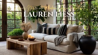 Lauren Liess Weaves Nature into Modern Classic Farmhouse Interiors with Soft Neutrals