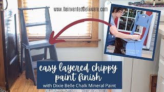 Easy Layered Chippy Paint Finish with Dixie Belle
