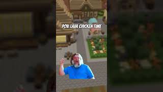 POV: It's lava chicken time! #minecraftmovie #jackblack