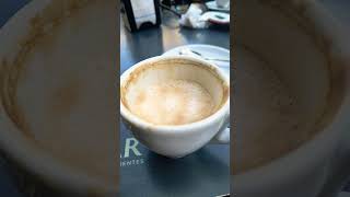 coffee experience - cafe con leche downtown Zaragoza - Cafe Titanic - 8 August 2025 #coffeevlog