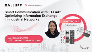 Webianr | Smart Communication with IO-Link — Optimizing Information Exchange in Industrial Networks