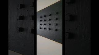 DIY Modern Textured Wall Art #diywallart #diy #wallart #wallartdesign #homeprojects