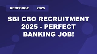 SBI CBO Recruitment 2025 | 2964 Vacancies | Bank Jobs Alert