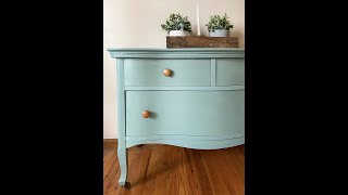 Bird’s Eye Maple Dresser Makeover