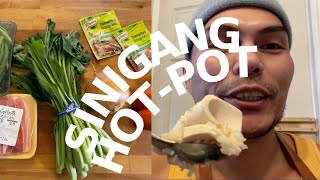 Sinigang (Sour Tamarind Soup) Hot Pot!
