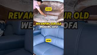 Revamping Our Old Wedding Sofa #revamping #diy #sold