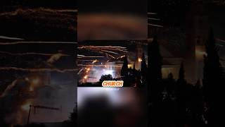 The Greek Town That Goes to War Every Easter #fireworks #rocket #shorts