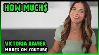 How Much Victoria Xavier Get paid From YouTube | 