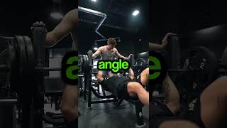 How to Bench Press with Perfect Form #shorts #selfimprovement