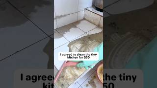 Kitchen Chaos Turned Into $10 Business! 🧹#cleaning  #housecleaning #satisfying #roommates #kitchen