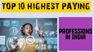 #SHORTS #JOBS #JOBSININDIA [ Top 10 HIGHEST PAYING JOBS IN INDIA ]