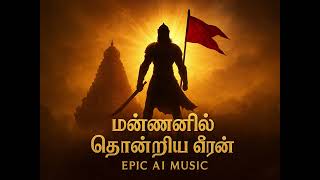 மண்ணில் தோன்றிய வீரன் | Mannil Thondriya Veeran – Epic Tamil Classical Cinematic Song | AI Music