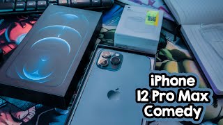iPhone 12 Pro Max Comedy and Upgrade | iPhone Users Funny Guide | iPhone User be like!