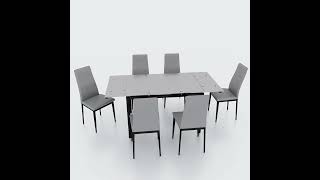 Product Demo video : Expandable Dining set