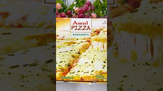 Tried Amul Frozen Margherita Pizza- Worth it or not👎 #shorts #short #amulpizza #review