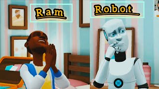 Ram and robot story |  राम और रोबोट की कहानी |robot or ram ki kahani| cartoon | ट्रेंडिंग | comedy |