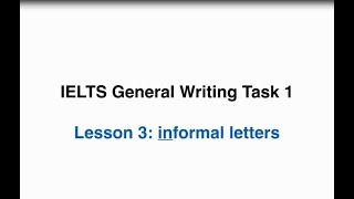 IELTS SIMON- IELTS ONLINE COURSE LESSON 3