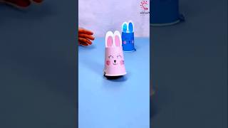 I tried making a moving rabbit out of cardboard (you won't believe it every time you see it😳)