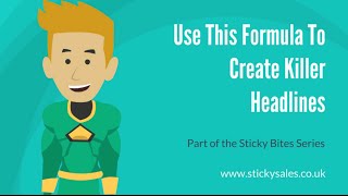 FREE Sales Training Video: Use This Formula to Create Killer Headlines