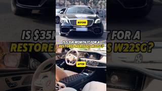 Is $35K Worth It for a RestoredMercedes W22GS