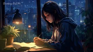 Ghibli piano music collection - Ghibli music with the most soothing rain sounds