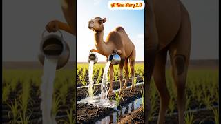 The Camel and the Sugarcane Field 😭🐫 Heart-Touching Moral Story #ai #camel #sugarcane #shortstory