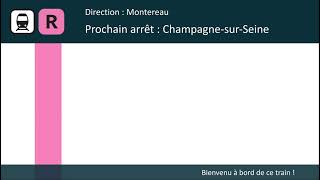 SIVE LIGNE R - (Melun - Montereau via Héricy) Incomplet