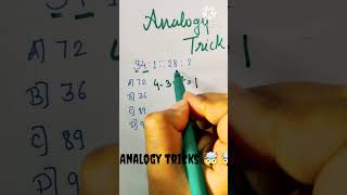 Solve Analogy question in just second 🤯🤯🤯| TIME FOR KNOWLEDGE