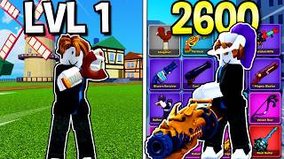 Noob To Max With GUNS ONLY in Blox Fruits