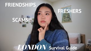 The ULTIMATE London Study Abroad Survival Guide ⚠️ | freshers, scams, making friends, and more!!