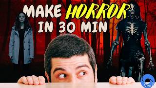 I Made This Terrifying Horror Video in 30 Minutes Using AI 😱| Veo 3 Tutorial (Low Credit Trick)