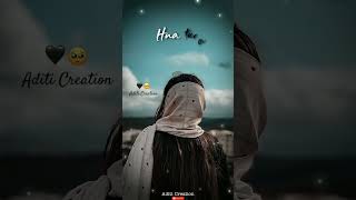 best love Hindi song Female version sad love Status video