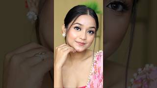Here’s the full Tutorial & Saraswati Puja Makeup Look 2 💖 #shorts #makeuptutorial #viral