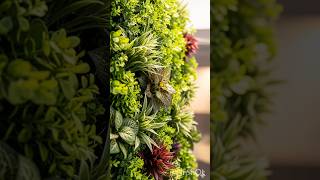 Green Walls Made Easy Artificial Vertical Garden #GreenWalls #ArtificialVerticalGardens #HomeDecor