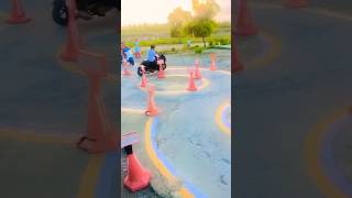 RTO driving test fails two wheeler overconfident Accident #mmv6330#viral #automobile#drivingtest#mmv