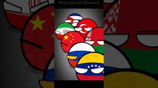 Eternal Enemies || Venezuela Vs Colombia || [ CountryBalls ] || #countryballs #shorts #edit ||