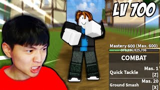 Blox Fruits Noob to Pro, But I Only Use Combat Fighting Style