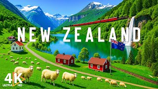New Zealand 4K | Breathtaking Nature You Must See – Southern Alps, Epic Fjords & Crystal-clear Lakes